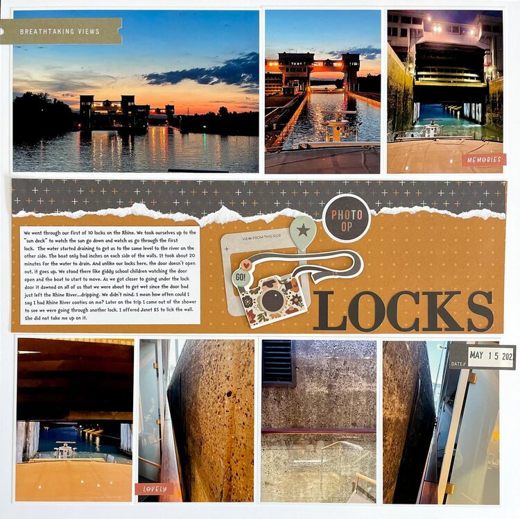 Rhine River locks