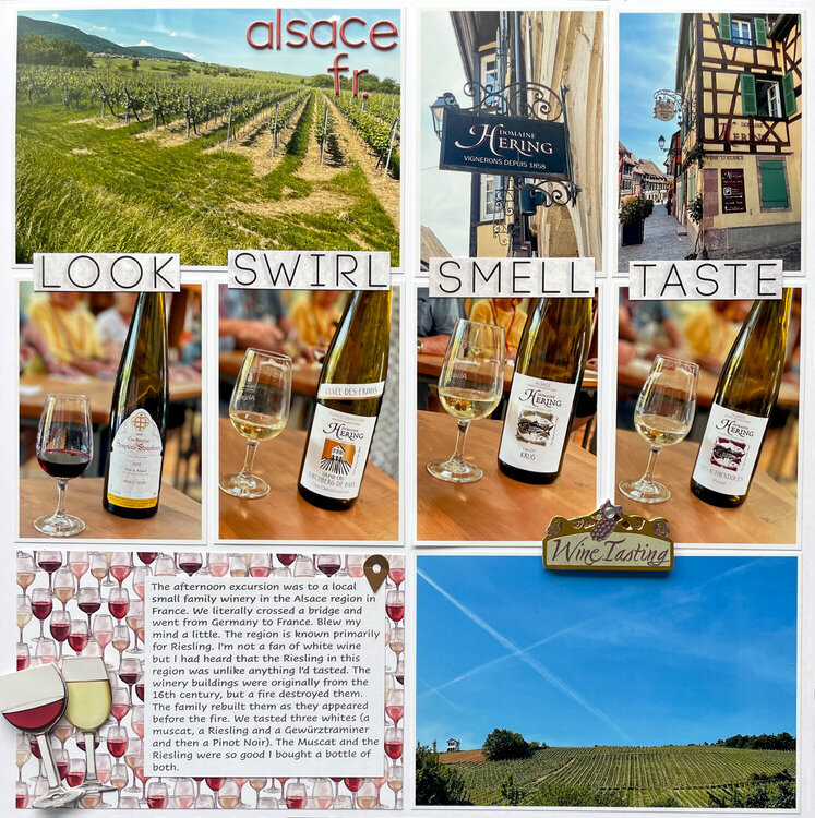 Alsace France Wine tasting