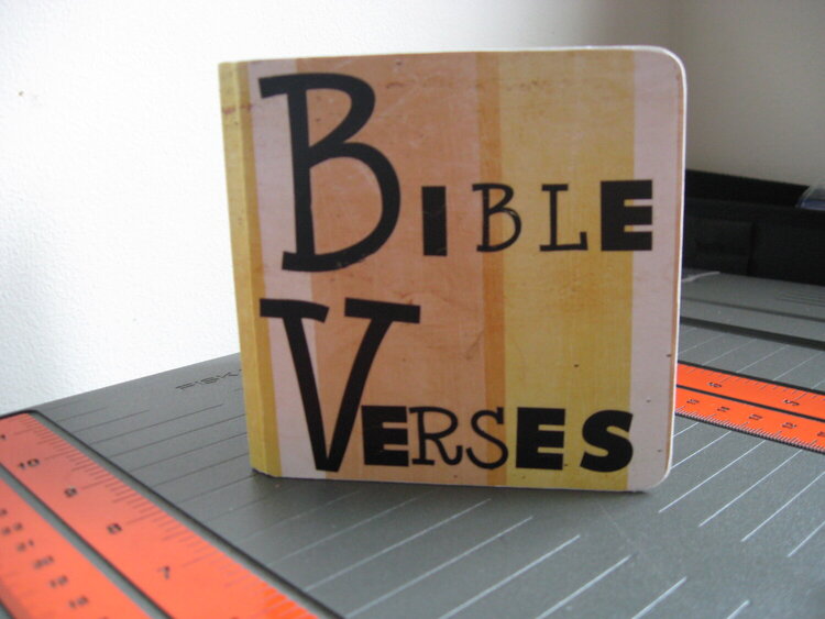 Bible Verse Book