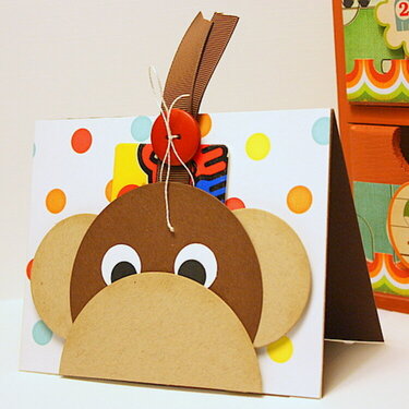 Monkey Gift Card Holder