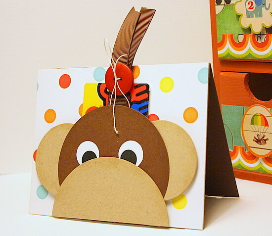Monkey Gift Card Holder