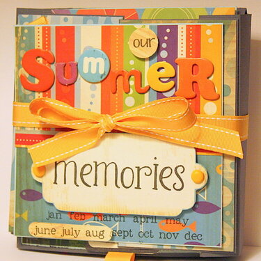 Our Summer Memories Flip Book COVER