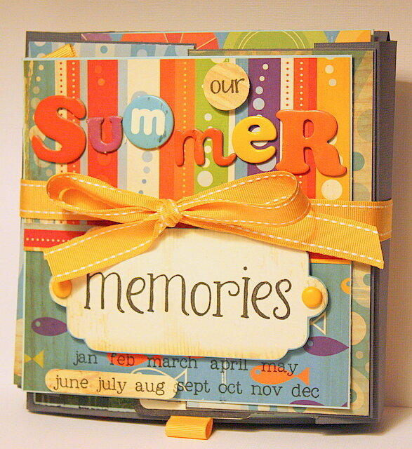 Our Summer Memories Flip Book COVER