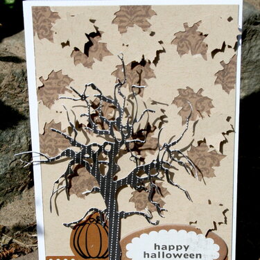 Happy Halloween Card **Carta Bella Paper dt**