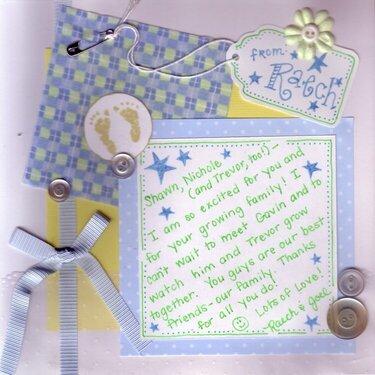 Baby Shower Guest Book PG 12