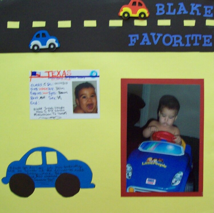 Blakes favorite toy