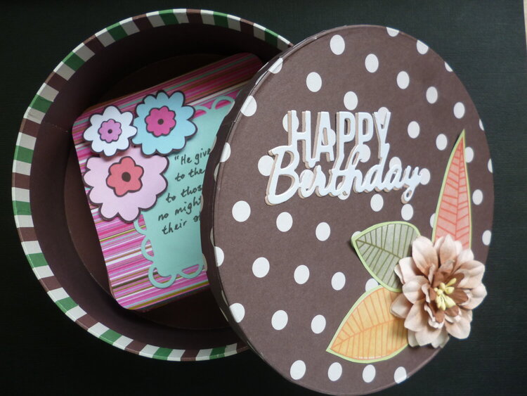Bible verse / quotation cards for a Birthday Box of well-wishes
