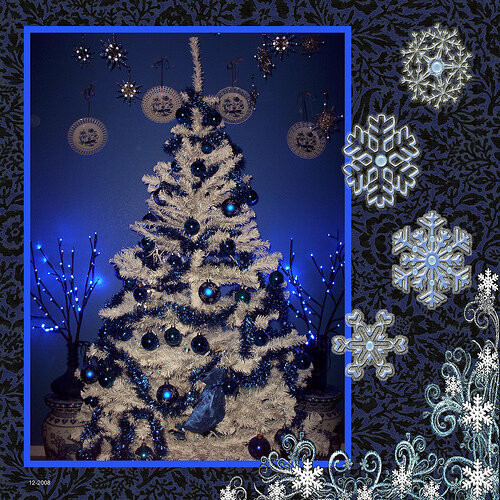 Master Bedroom Christmas Tree 2008