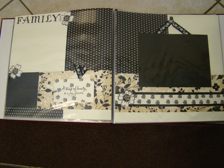Black and Cream pages