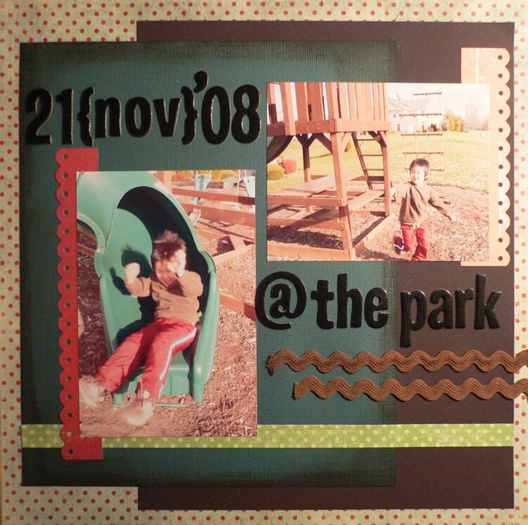 @ the park