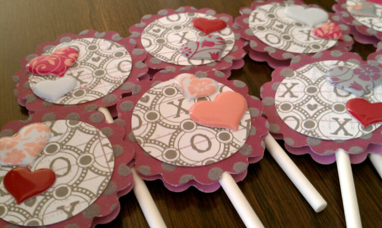 valentine cupcake toppers