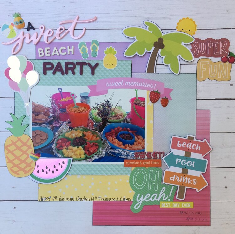 A Sweet Beach Party