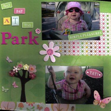 1st Day at the Park pg 1