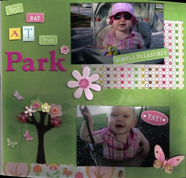 1st Day at the Park pg 1