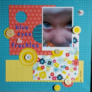 Blue Eyes &amp; Freckles