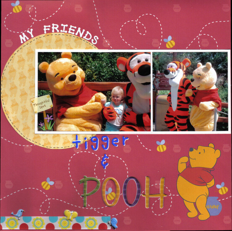 My friends Tigger &amp; Pooh