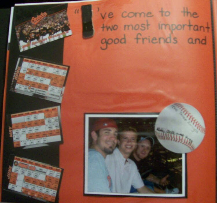 Oriole&#039;s Game (left page)