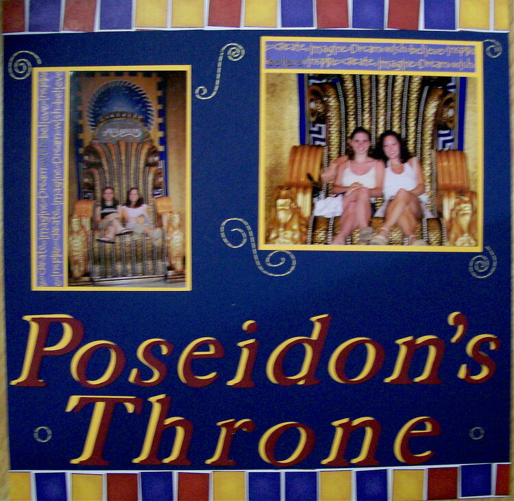 Poseidon&#039;s Throne (right page)