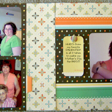 Mother&#039;s Day 2008, 2 page layout