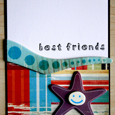 Best Friends Card (Cosmo Snorkel)