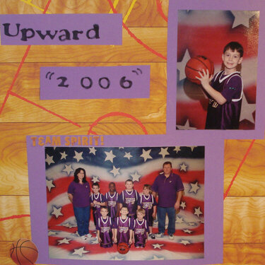 Us coaching Austin in Basketball 2006