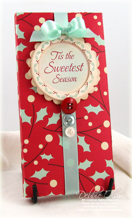Sweetest Season Cocoa Packet Holder Card