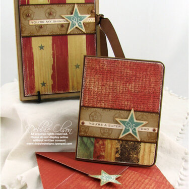 Star Prints Card and Gift Ensemble