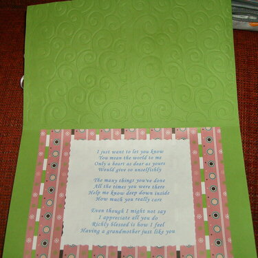 Mother&#039;s Day Card - Grandma