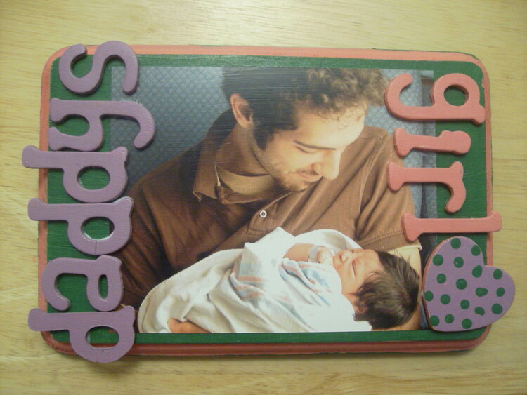 Daddy&#039;s Girl Plaque