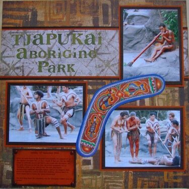 Australia Album - Tjapukai Aborigine Park