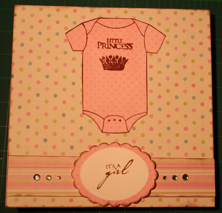 Cover Baby&#039;s First 6 x 6 chipboard Book