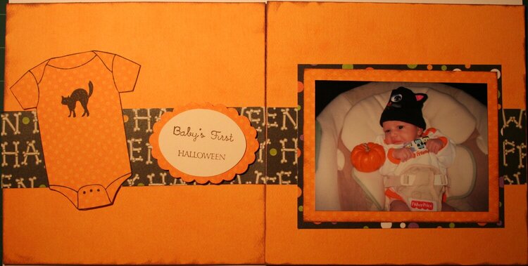 Page 3 &amp; 4 6 x 6 Chipboard book
