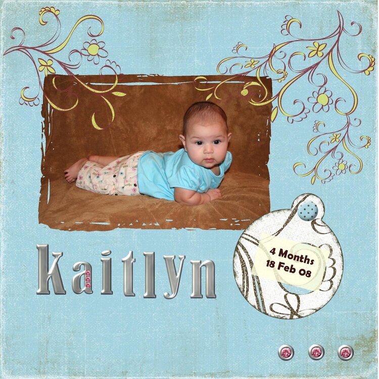 Kaitlyn 4 months