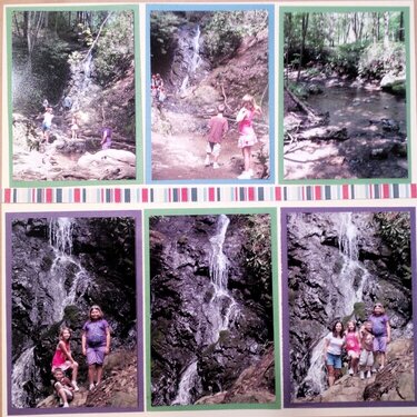 Cataract Falls Page 2 - Project 52 Week 2/52 and 2 of 68 Volume Scrapbooking