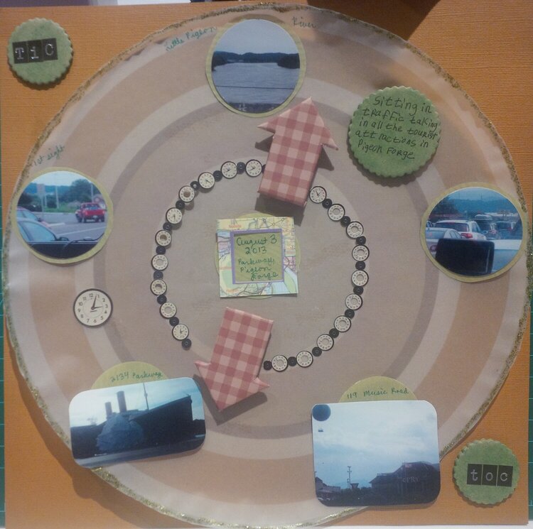 Tic Toc: Project 52/week 7 and Volume Scrapbooking #7/68
