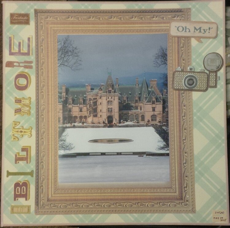 Biltmore Estate 51/Project 52 and 53/68 of Volume Scrapbooking
