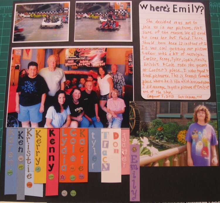 Where&#039;s Emily: Week 30 Project 52 and Volume Scrapbooking #31/68