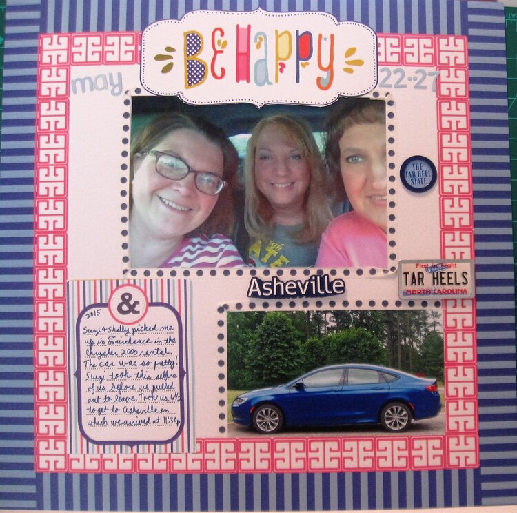 Be Happy Week 43/Project 52 and 45/68 Volume Scrapbooking