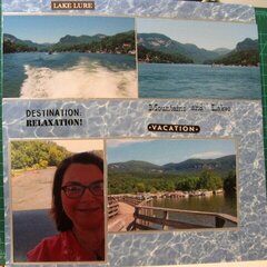 Lake Lure Week 44/Project 52 and 46/68 Volume Scrapbooking
