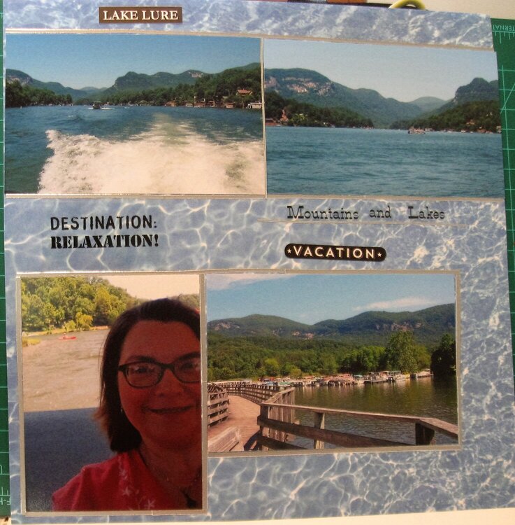 Lake Lure Week 44/Project 52 and 46/68 Volume Scrapbooking