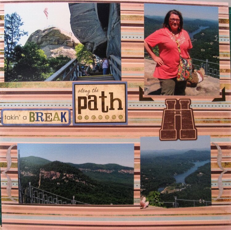 Takin a Break at Top Week 45/Project 52 and #47 Volume Scrapbooking