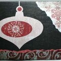 Red Ornament Card