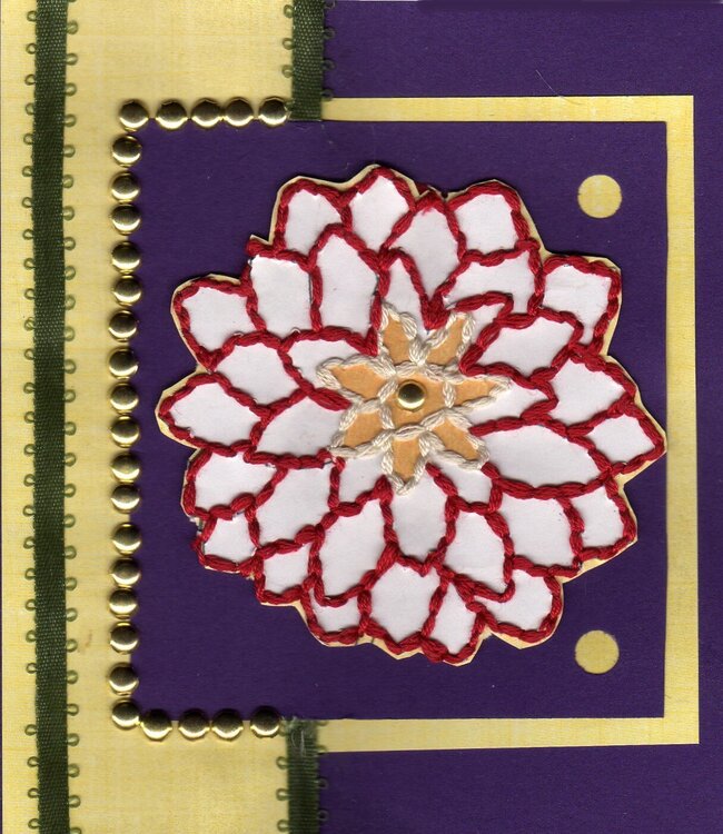 Stitched Flower