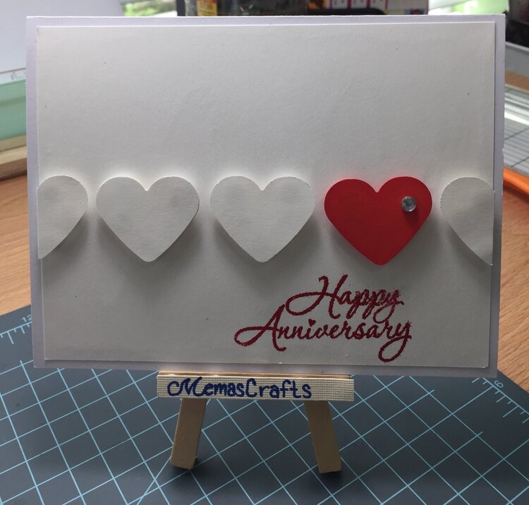 Anniversary card