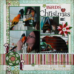 Birds 'heart' Christmas Too!