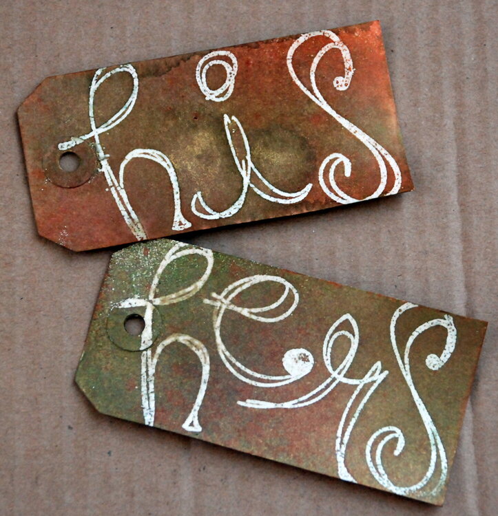 His &amp; Hers tags