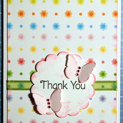 Thank You card for Cathy