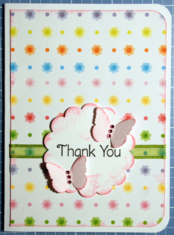 Thank You card for Cathy