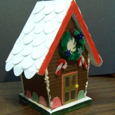 The little gingerbread house.