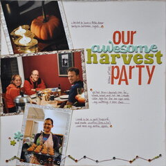 Our awesome harvest party